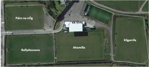 Aerial view of Clonakilty GAA Club